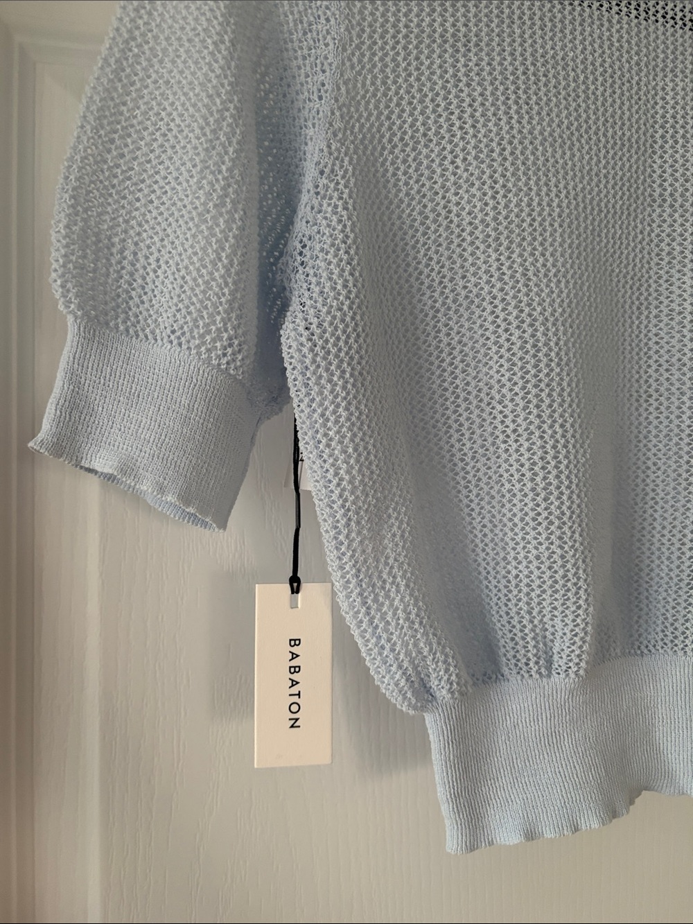 Aritzia Babaton Lucida Knit Blouse - Picture 3 of 7